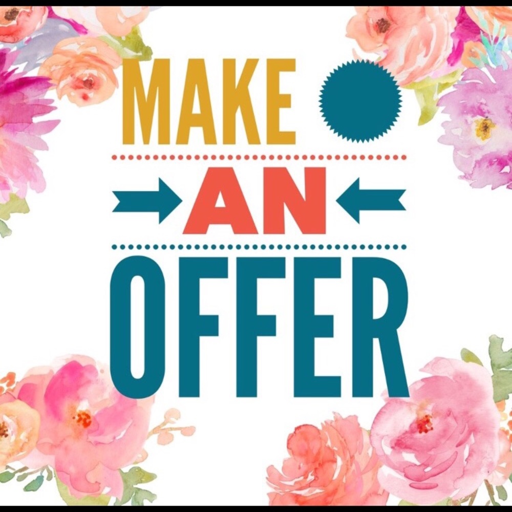 All reasonable offers will be considered😊